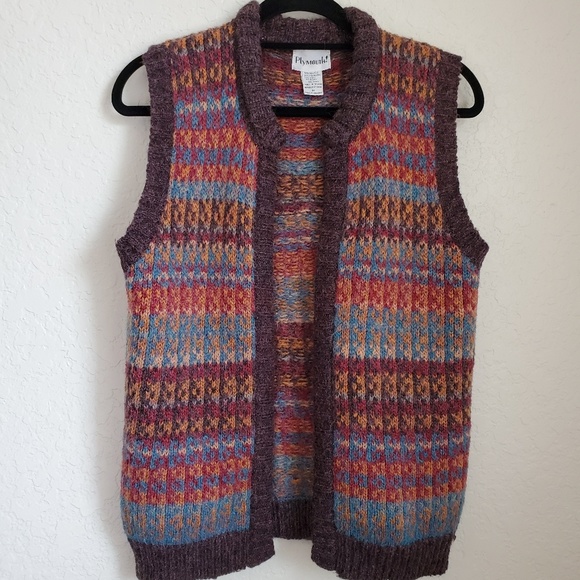 PLYMOUTH KNIT VEST SIZE M EUC - Picture 3 of 8
